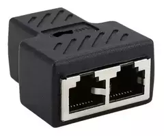 Duplicador De Saídas Cabo De Rede Rj45 Splitte Divisor Y 1x2