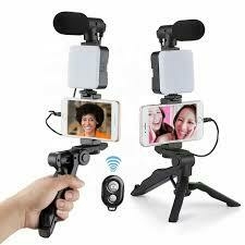 Kit De Criação De Vídeo Make Ay-49 C/ Tripé Controle Remoto - comprar online