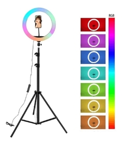 Ring Light 14 polegadas Rgb C/ Tripé 2m na internet