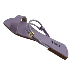 Rasteira Dpé | Elegance Rafaela | Lilás - Dpécalçados | Sandálias | Sapatos | Bolsas e Acessórios Femininos