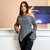 Blusa Tricot Barra Diagonal na internet