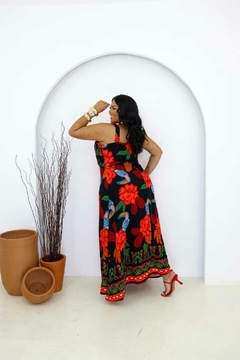 Vestido longo Bia Farmm - comprar online