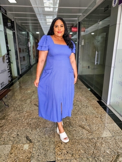 Vestido linho Carol