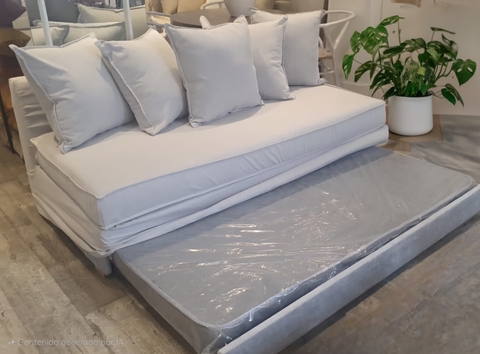Sofa Cama con Carrito