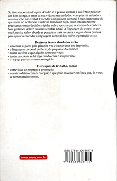 A linguagem do corpo - David Cohen - comprar online