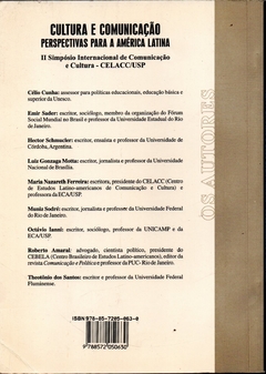 Cultura E Comunicação - Perspectivas Para A América Latina - comprar online