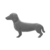 Cachorro Salsicha 3D - Decoração Moderna - loja online