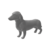Imagem do Cachorro Salsicha 3D - Decoração Moderna