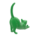Imagem do Gato se Espreguiçando Pet Decoração 3D