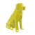 Golden Retriever Geometrico Low Poly Decoração 3D - loja online