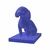 Poodle Personalizado com o nome do seu Pet- Escultura