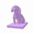 Imagem do Poodle Personalizado com o nome do seu Pet- Escultura