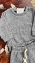 CONJUNTO FRISADO GRIS MELANGE - comprar online