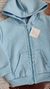 CAMPERA DE FRISA CELESTE - comprar online