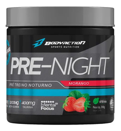 PRÉ TREINO Pré night Body action 200g - sem cafeína