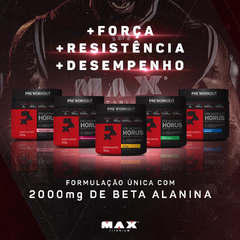 Pré treino HORUS MAX TITANIUM SABOR LIMÃO 150g - comprar online