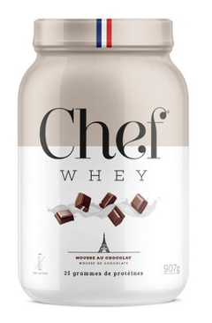 Chef Whey Mousse de Chocolate ZERO LACTOSE + COQUETELEIRA