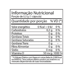 VITAMINA D 2000 UI FITOWAY CLEAN - 60 CÁPS - comprar online