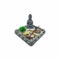 Mini Jardín Zen con Buda – Espiritualidad y Relajación - comprar online