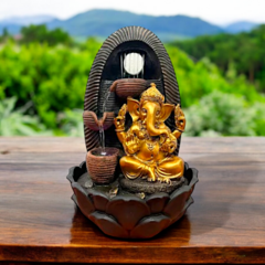 Cascada Zen de Ganesha en Flor de Loto en internet