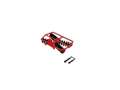 014V GRADE 24 DISCOS VERMELHA- ESCALA 1/87 (HO)