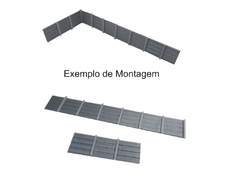 019 TAPUME METALICO - ESCALA 1/87 (HO) - Expresso Duino Modelismo