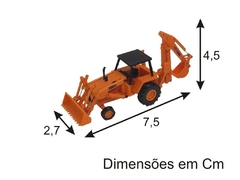 026 RETROESCAVADEIRA CASE 580H - ESCALA 1/87 (HO) - comprar online