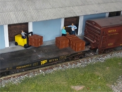 033 MINIATURA CAIXAS PARA MAQUETE - ESCALA 1/87 (HO) - comprar online