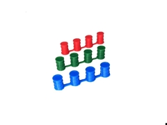 034 MINIATURA TAMBORES PARA DECORACAO MAQUETE - ESCALA 1/87 (HO) na internet