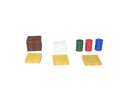 036 CONJUNTO DE CARGAS PARA MAQUETE - ESCALA 1/87 (HO)
