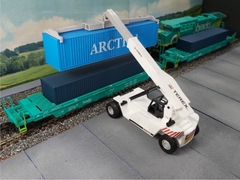 038 EMPILHADEIRA CONTAINER TEREX TFC 45 - ESCALA 1/87 (HO) - comprar online