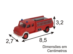 049 BOMBEIROS AUTO BOMBA-TANQUE RESGATE - ESCALA 1/87 (HO)