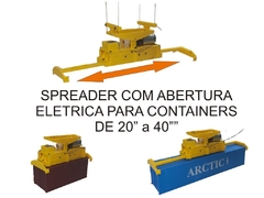 058 PORTICO CONTANERS MOTORIZADO - ESCALA 1/87 (HO) - loja online