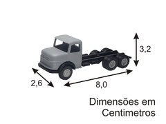 Imagem do 080 MB AGL CHASSI TRUCK BASCULANTE - ESCALA 1/87 (HO)
