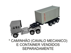 098 CARRETA CONTAINER 98 - ESCALA 1/87 (HO) - loja online