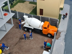 103 CARROCERIA BETONEIRA TRUCK - ESCALA 1/87 (HO) - Expresso Duino Modelismo