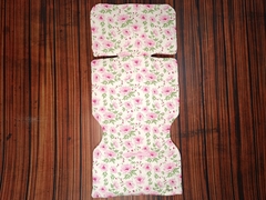 Colchoncito para cochecito ROSA FLORES - comprar online