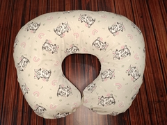 Almohada de amamantar ROSA MAPACHE - comprar online