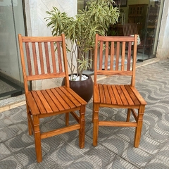 Cadeira Ana Hickman Peroba Rosa - comprar online