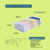 Organizador Colmeia Cristal Premium M ( vies branco) - 11 nichos 10X40X20 342 - comprar online