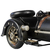 Miniatura Colecionável Moto Com Sidecar 1965 Black Verito