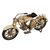 Miniatura Colecionável Moto Silent Gray Fellow Branca Verito