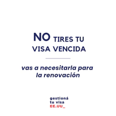 GESTIONÁ TU VISA EE.UU. - MANDALE FERIA