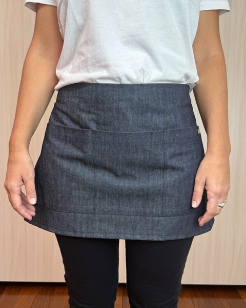delantal Faldón cintura corto