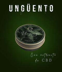 UNGÜENTO CON EXTRACTO DE CBD