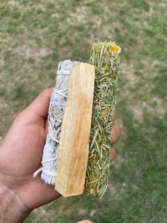 KIT VELA RITUALIZADA + PALO SANTO + ATADO - tienda en línea