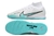 Chuteira Nike Zoom Mercurial Superfly 9 Elite Futsal Cano Alto Branca/Azul - Corredofut