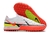 Chuteira Nike Phantom GT2 Academy Society Cano Baixo - Branca/Vermelha
