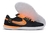 Chuteira Nike Street Gato Futsal Preto/Laranja