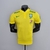 Camisa Seleção Brasileira Amarela Gola de Botão